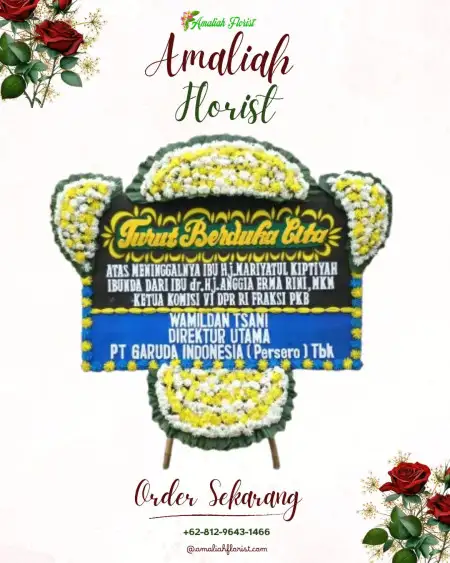 Papan Bunga Duka Kalibanteng Kulon